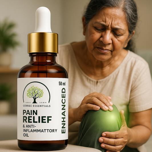 Gennec Essential Oil Blend | For Joint, Back & Knee Pain 5Oml