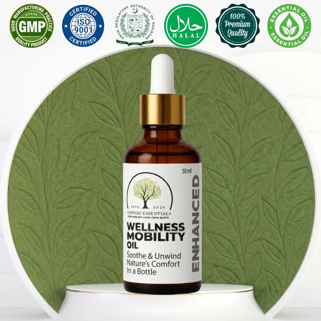 Enhaneced Wellness | Ultra-Strength Muscle & Body Soothing Oil | 100% Herbal Formula