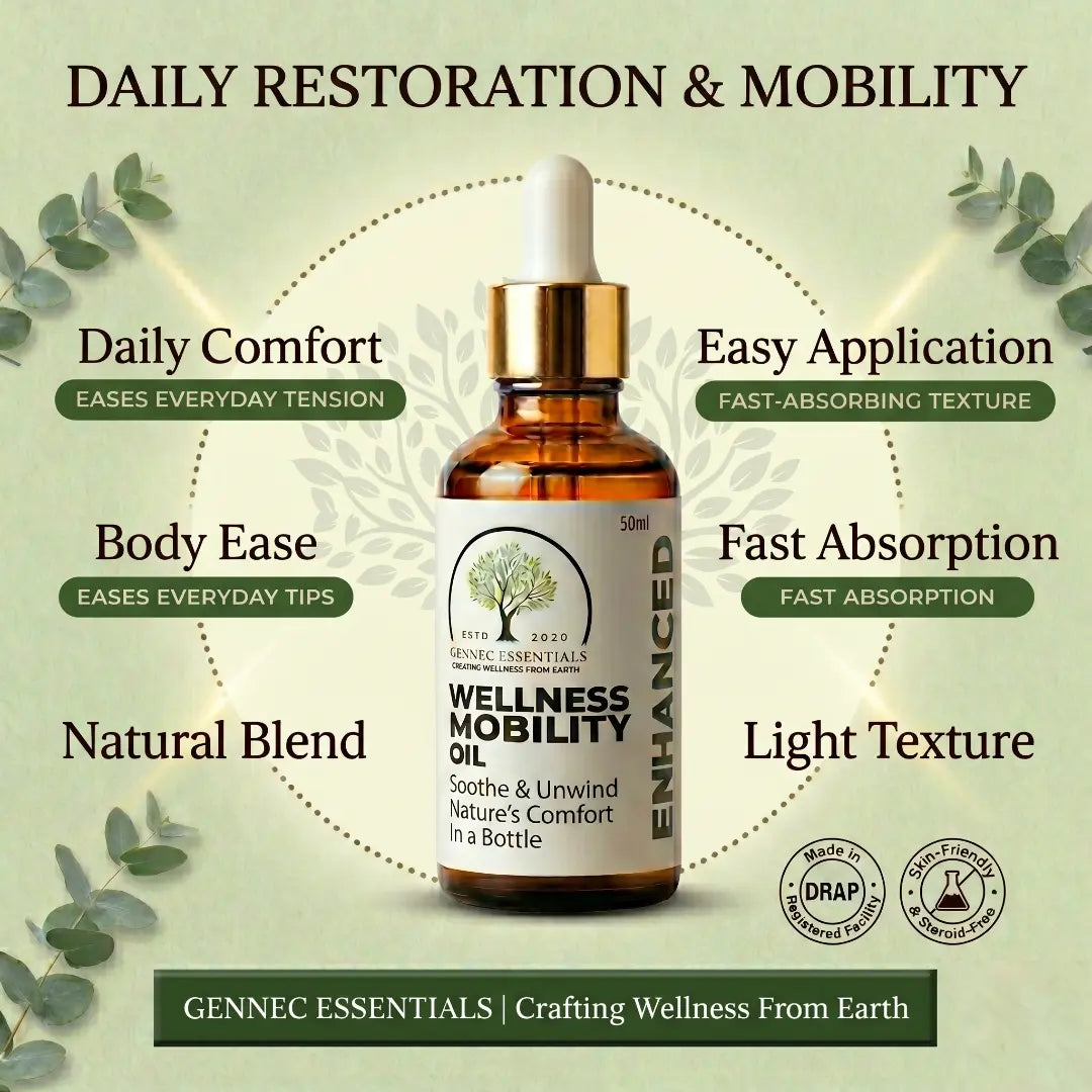 Enhaneced Wellness | Ultra-Strength Muscle & Body Soothing Oil | 100% Herbal Formula